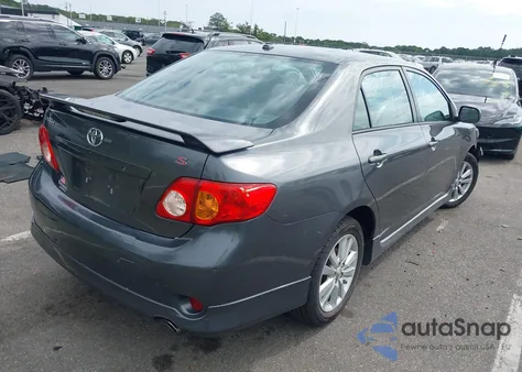2010 Toyota Corolla S from USA, damaged, VIN 2T1BU4EE3AC455005
